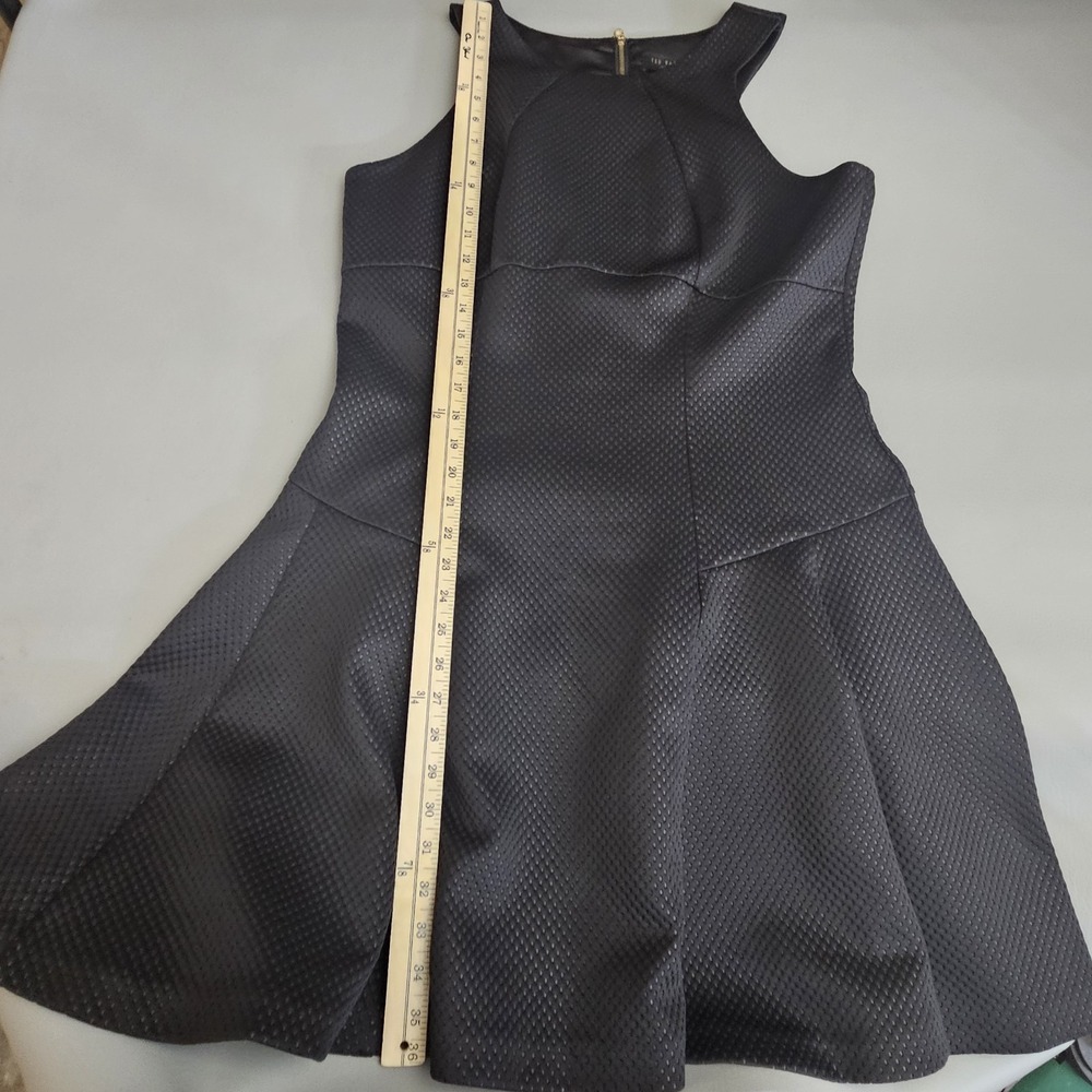 Ted Baker London Cidia Skater Dress Women's Size 5 US 12‎ Black - Picture 9 of 9